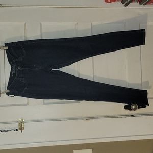 American Eagle Dark Wash Low Rise Jeggings 8 Regular Great Condition